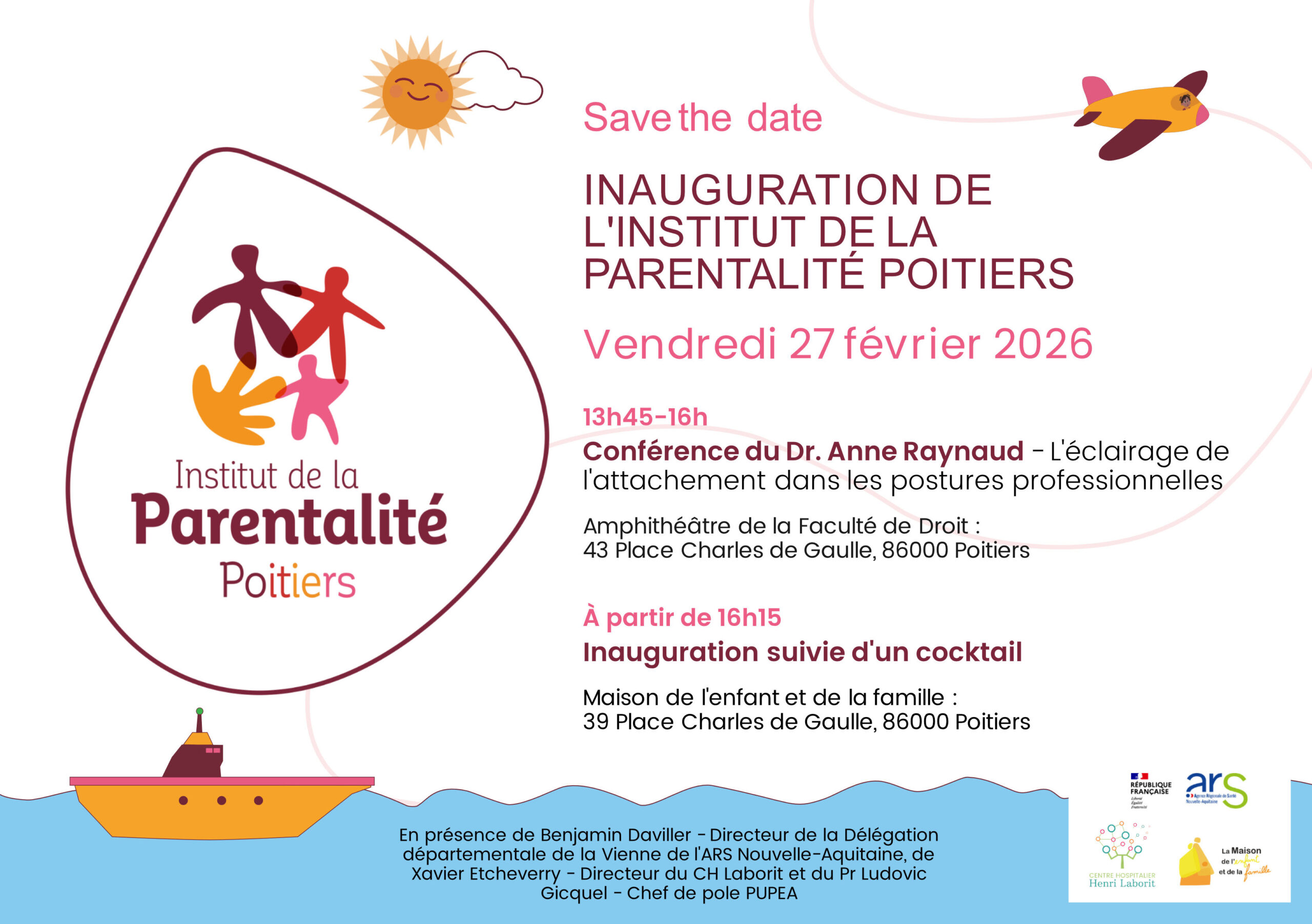 Inauguration Institut de la Parentalité